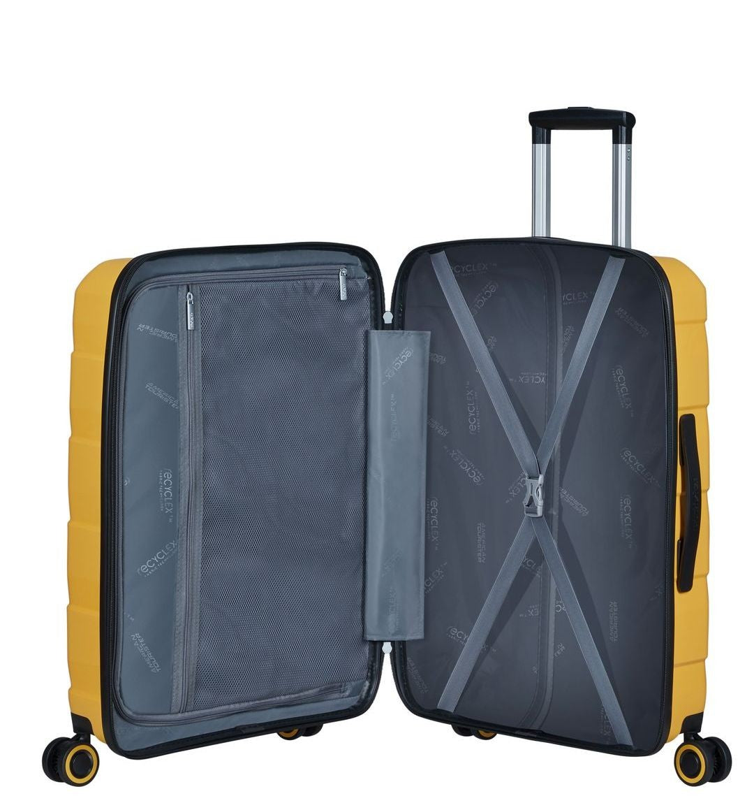 Medium walizki ruchu powietrza AMERICAN TOURISTER Z TSA Eco