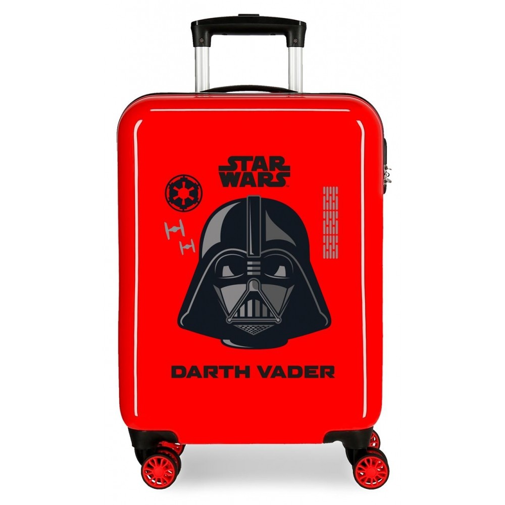 Cabinekoffer Star Wars Darth Vader rigide 55cm rood