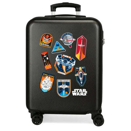 Cabinekoffer Star Wars -badges zwart