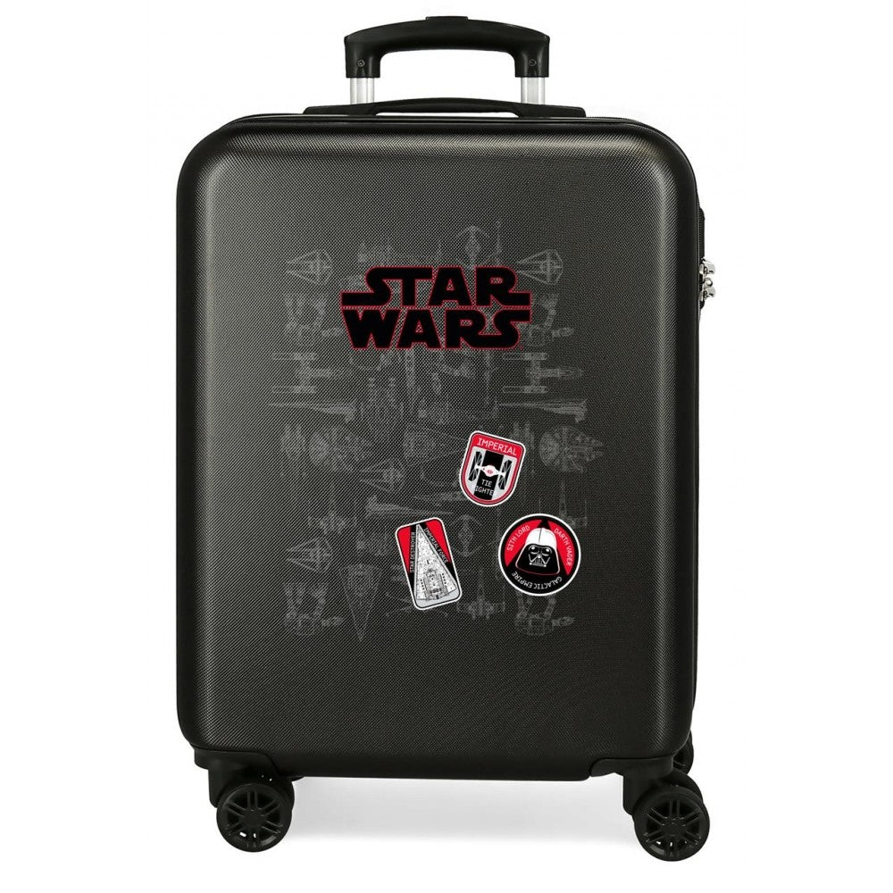 Cabinekoffer Star Wars Space Mission rigide 55 cm zwart