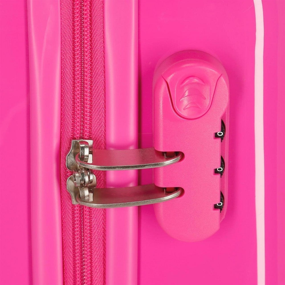 Cabin suitcase Rigid 55cm Enso Love The Nature Fuchsia