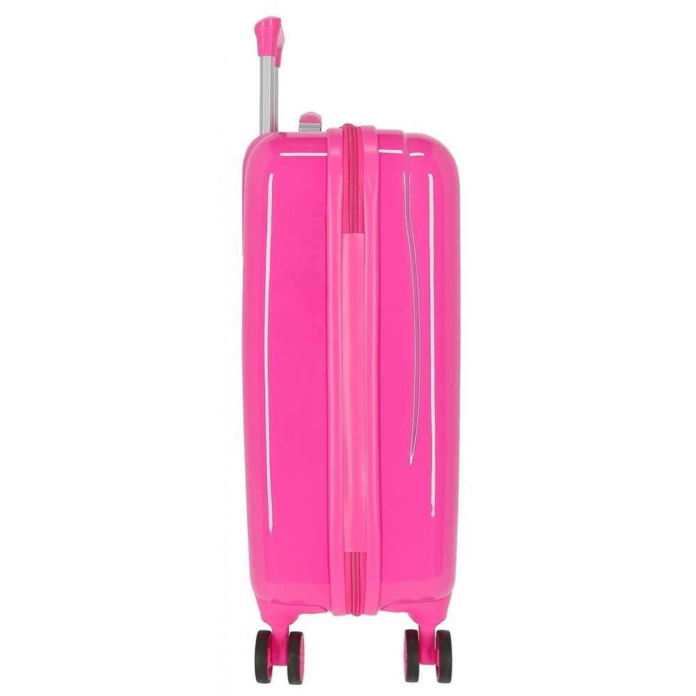 Cabin suitcase Rigid 55cm Enso Love The Nature Fuchsia