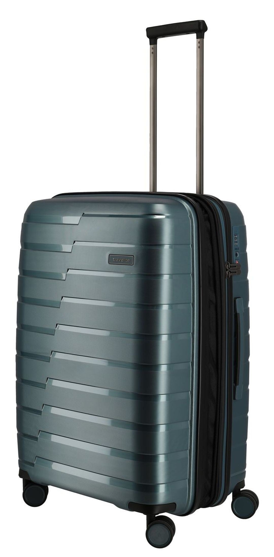 Rigid suitcase set TRAVELITE - Anthacite Air Base