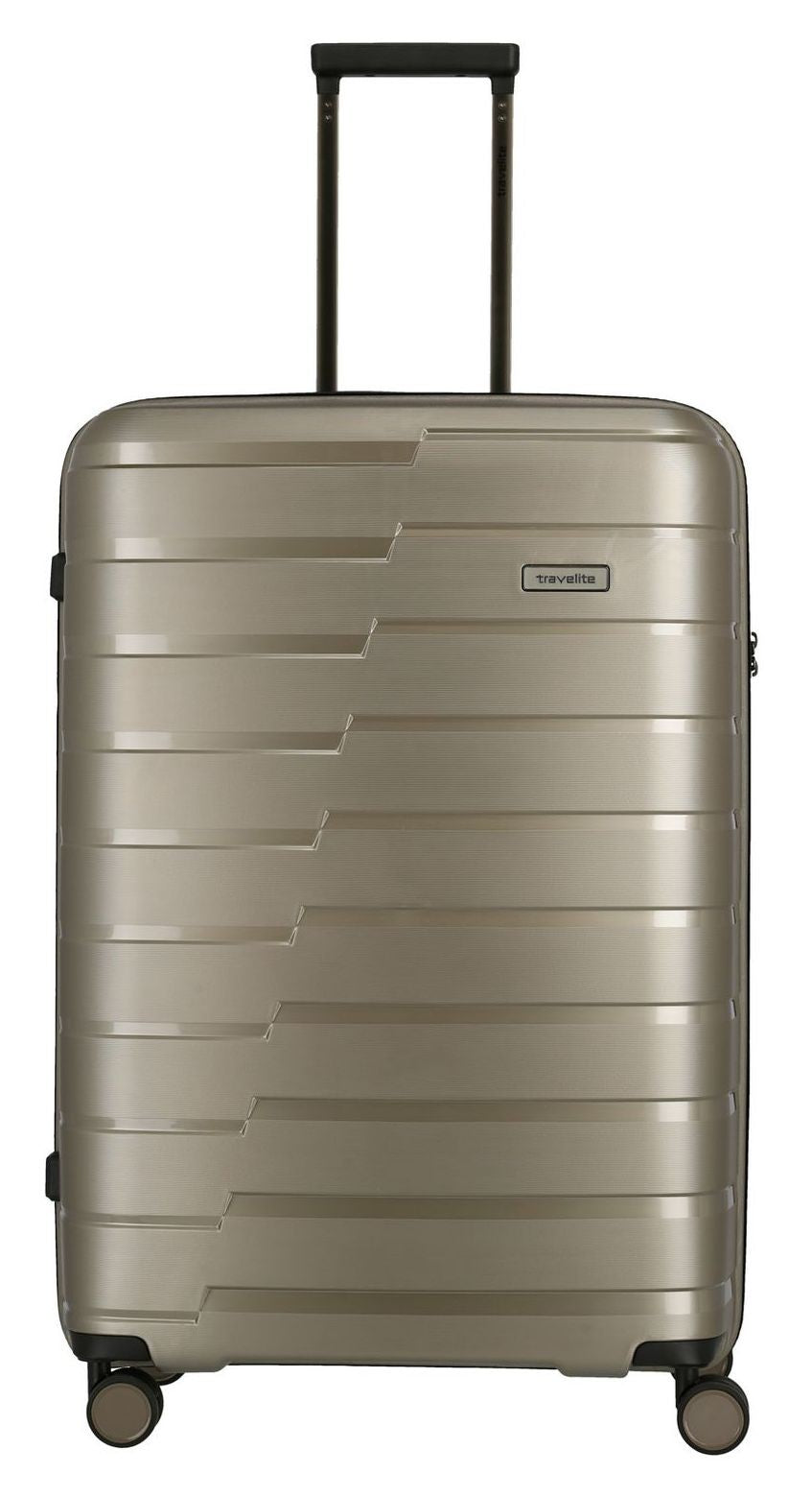 Rigid suitcase set TRAVELITE - Anthacite Air Base