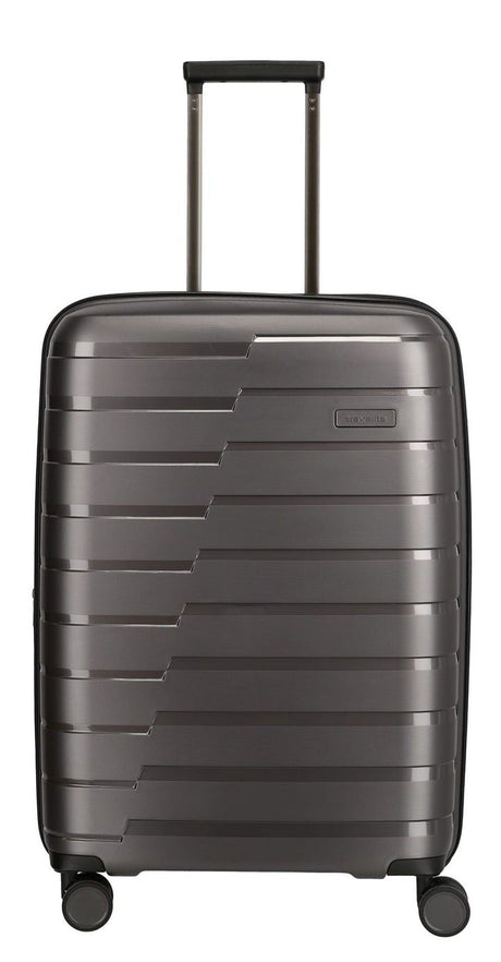 Valise médiane extensible TRAVELITE - Base d'air anthacite