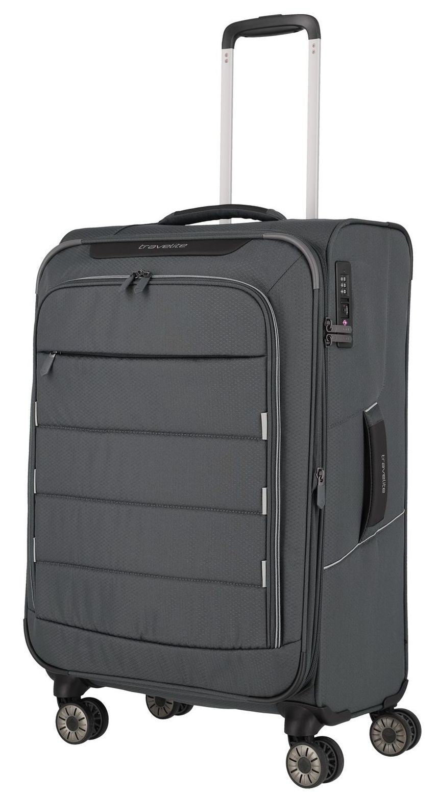 Valise médiane douce extensible TRAVELITE - Skaii Blue 1