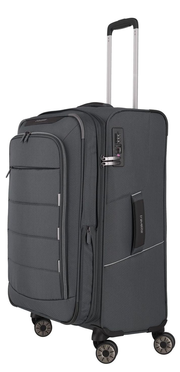 Valise médiane douce extensible TRAVELITE - Skaii Blue 1