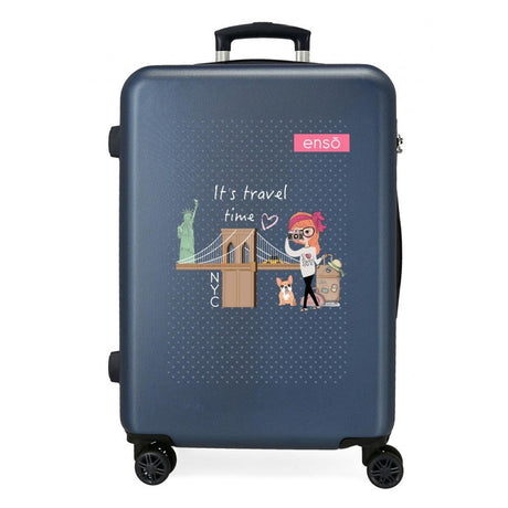 Maleta Mediana Enso Travel Time rígida 65cm