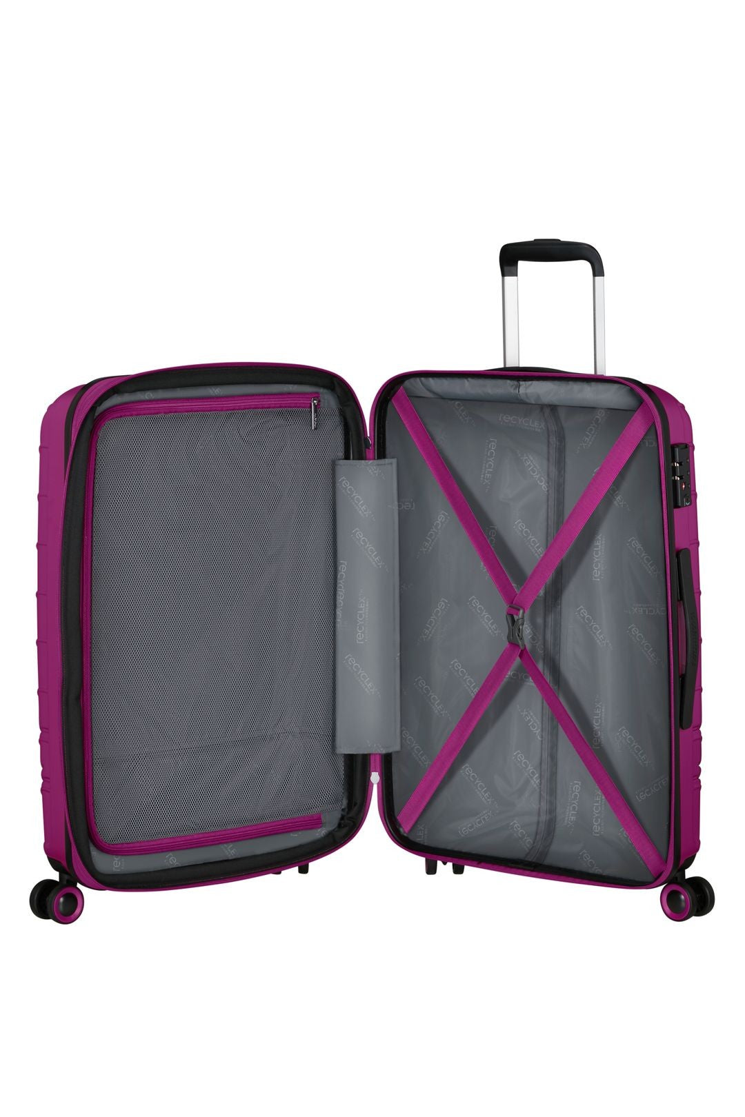 Speedstar de valise médiane extensible AMERICAN TOURISTER Recyclex 67cm-technologie