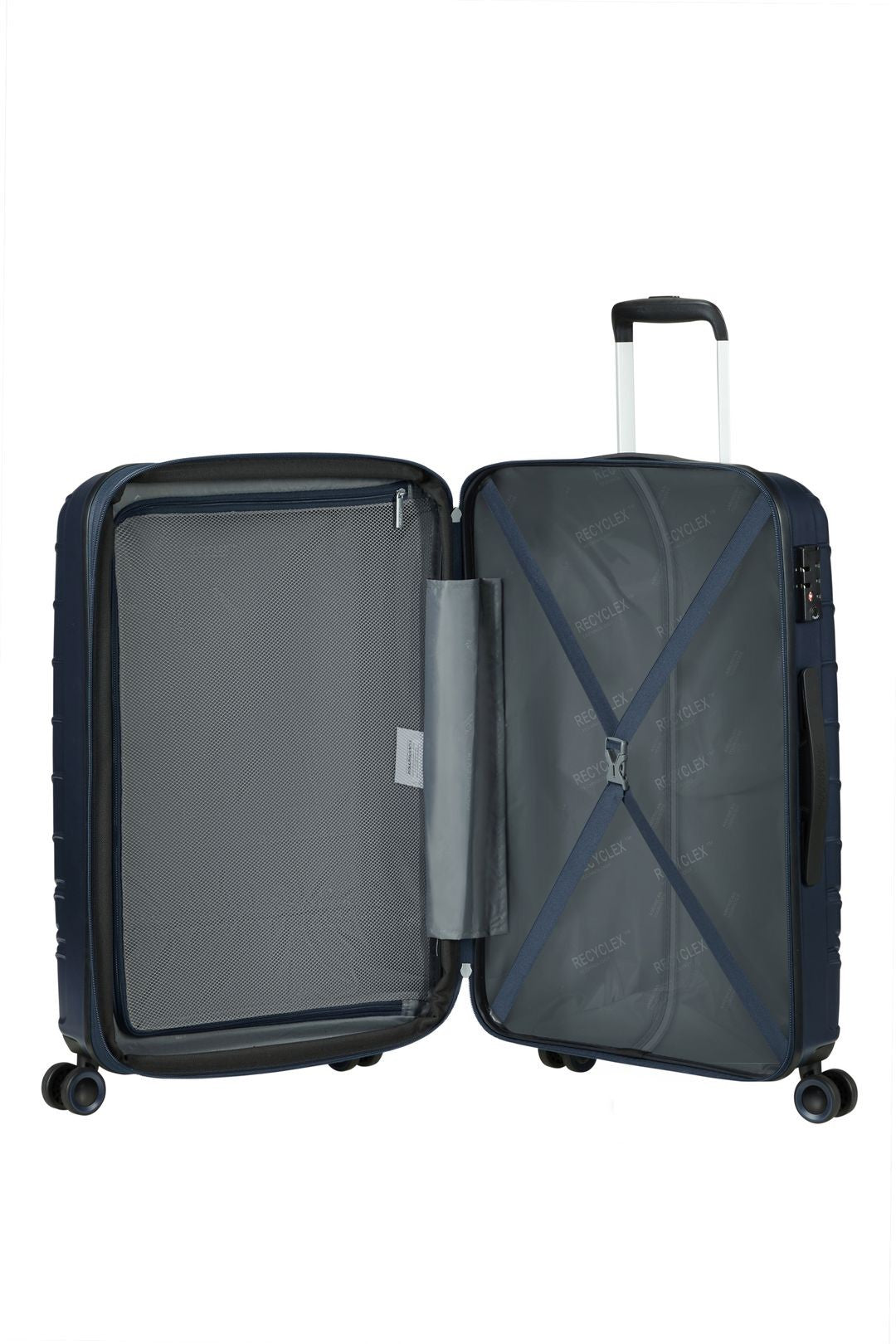 Speedstar de valise médiane extensible AMERICAN TOURISTER Recyclex 67cm-technologie