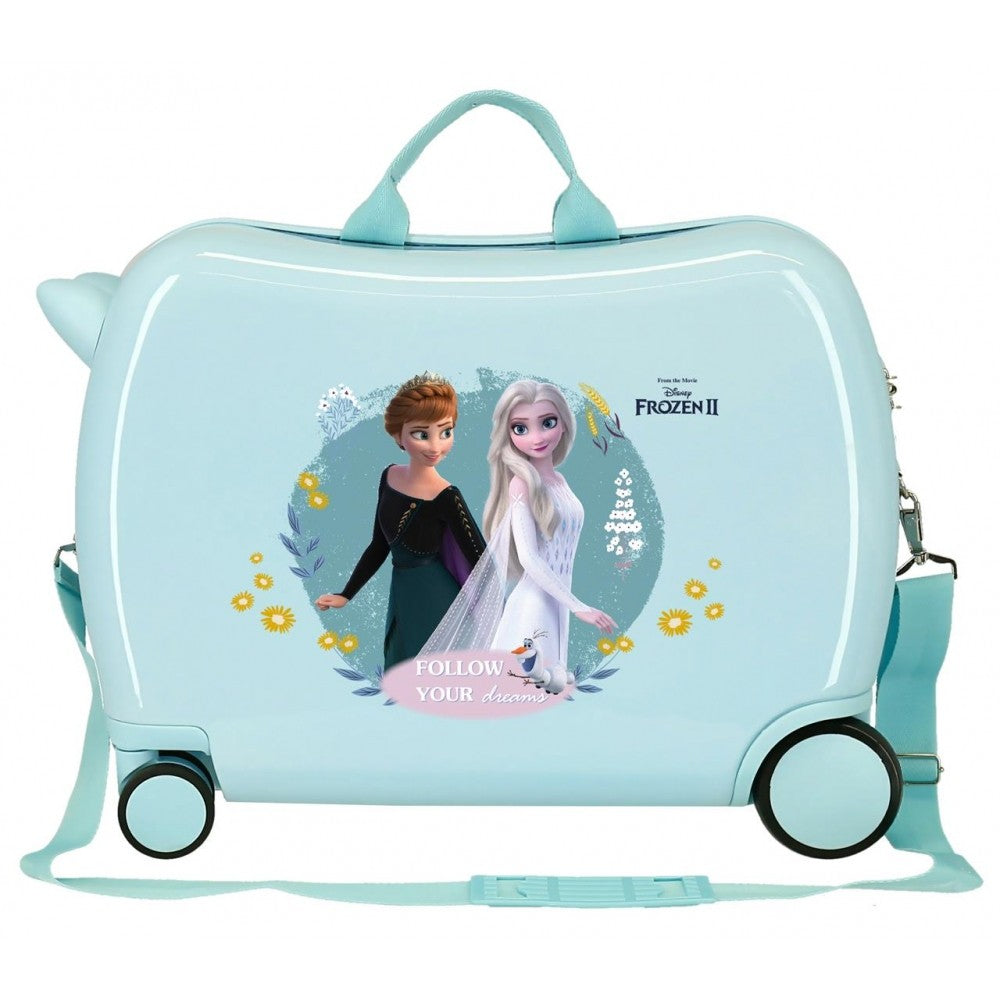 4 -wheel children's suitcase - Frozen- Follow Your Dreams