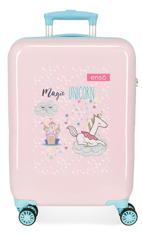 9361722 Trolley ABS 55cm.4r.enso Magic Unicorn