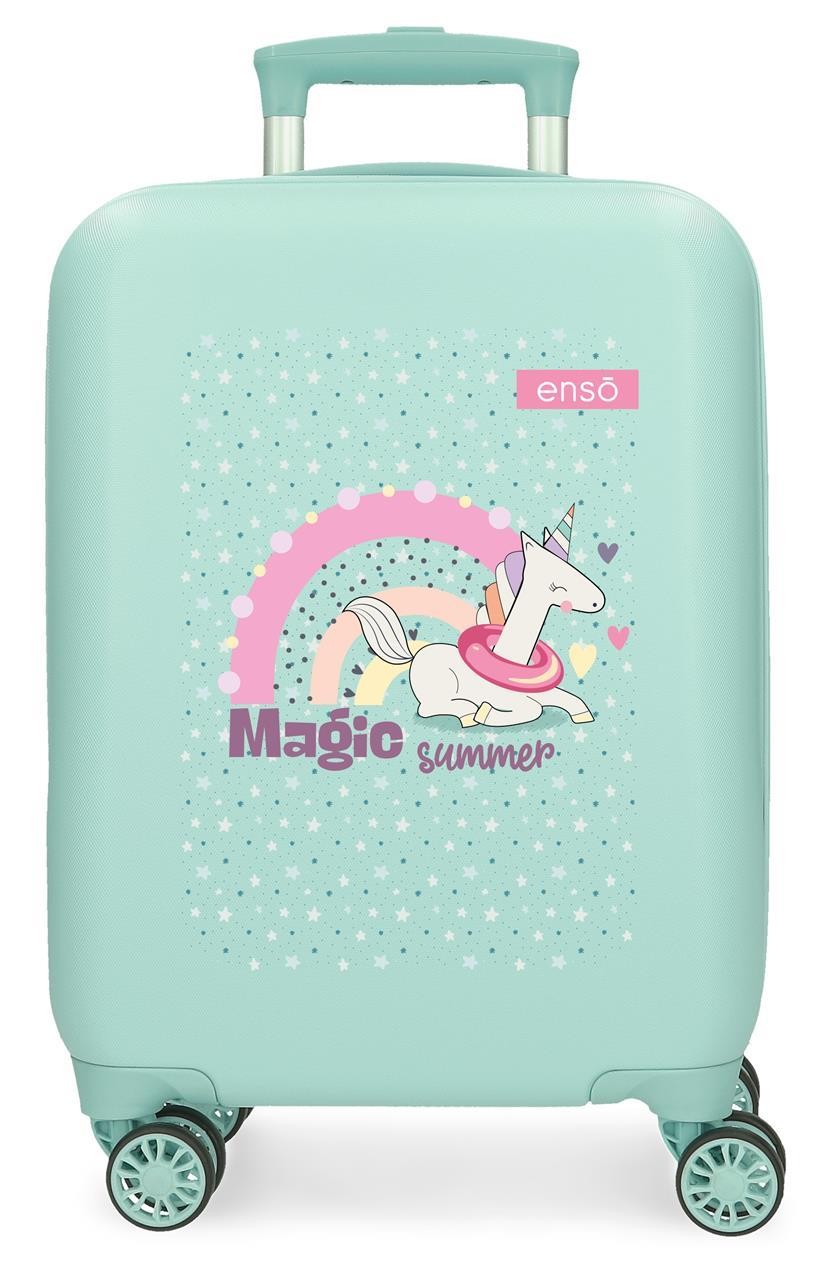 9631321 TROLLEY ABS 50cm.4r.enso Magic Summer Turquoise