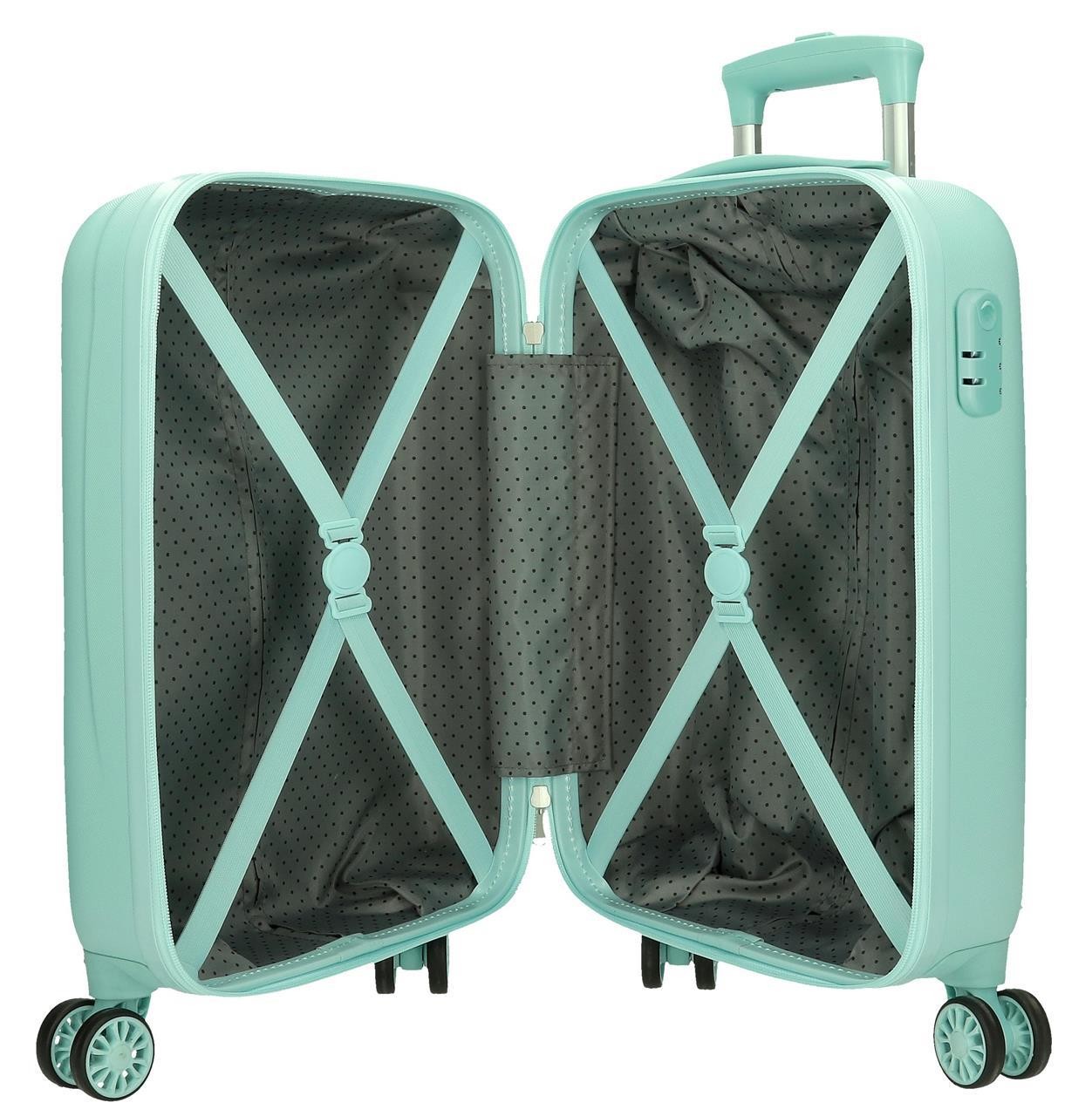 9631321 TROLLEY ABS 50cm.4r.enso Magic Summer Turquoise