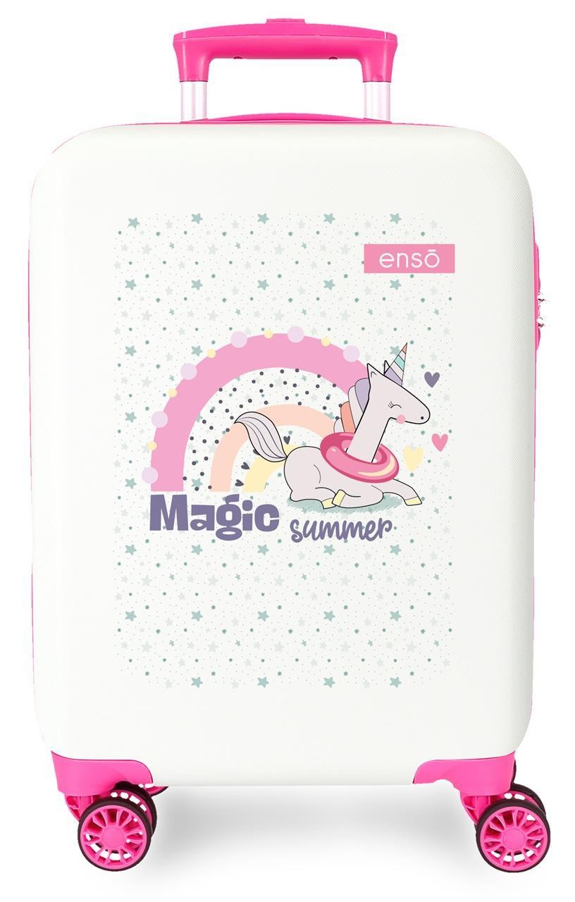 9631323 TROLLEY ABS 50cm.4r.enso Magic Summer Blanco