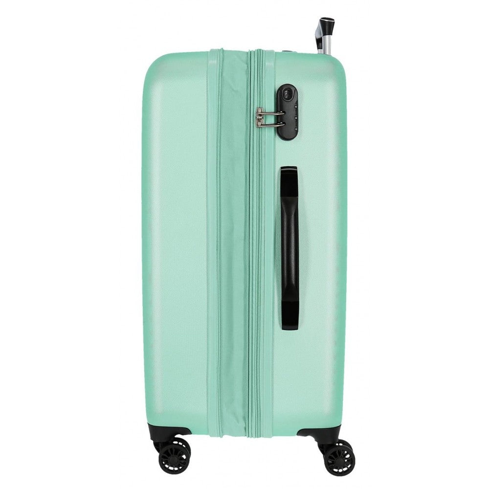 Median suitcase Roll Rigid Cambodia 68cm turquoise