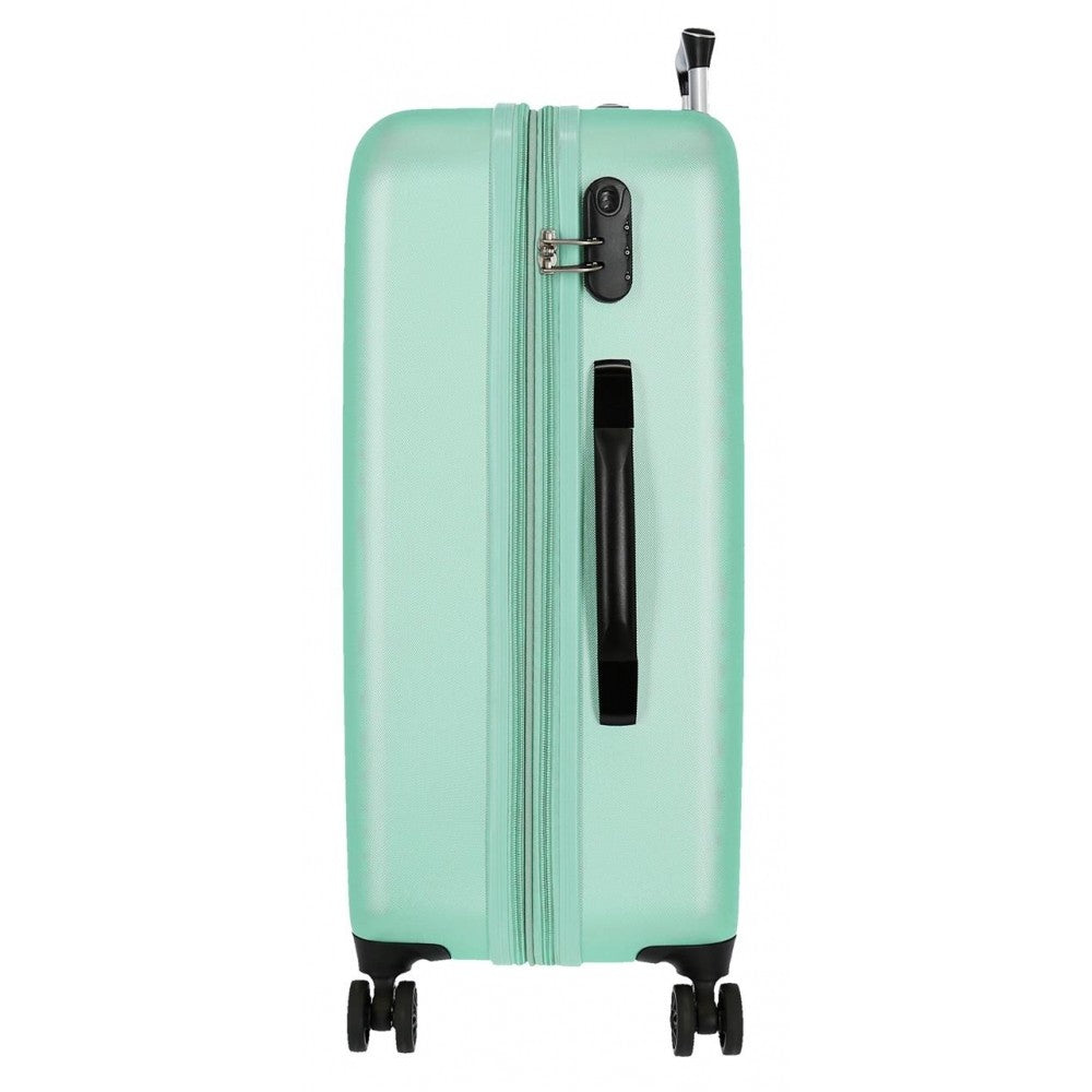 Median suitcase Roll Rigid Cambodia 68cm turquoise