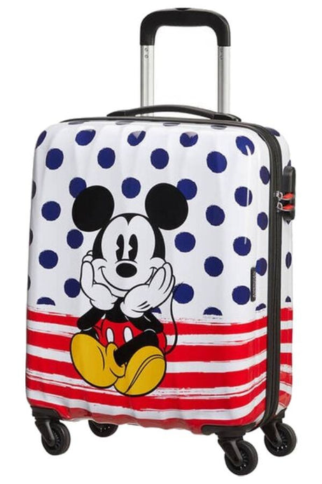 Walizka kabinowa 55 cm Mickey Blue Dots DISNEY Legends of AMERICAN TOURISTER