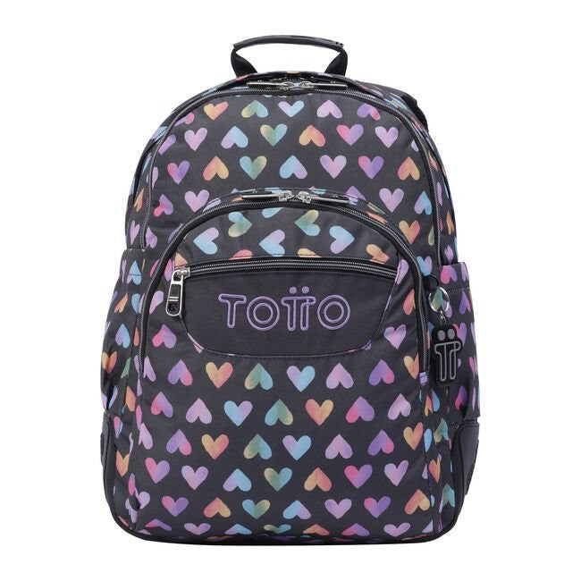 School Backpack - Crayoles- 3YJ - harten van kleuren van TOTTO