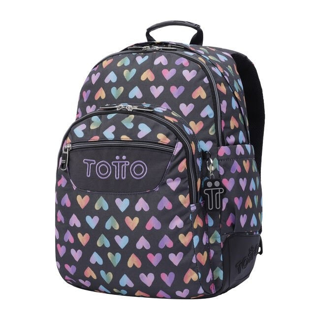 School Backpack - Crayoles- 3YJ - harten van kleuren van TOTTO