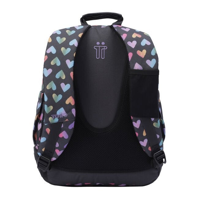 School Backpack - Crayoles- 3YJ - harten van kleuren van TOTTO