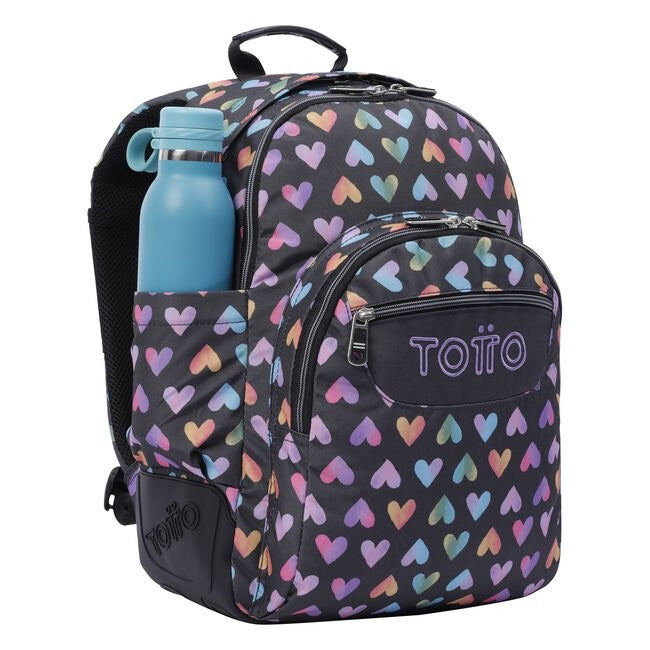 School Backpack - Crayoles- 3YJ - harten van kleuren van TOTTO