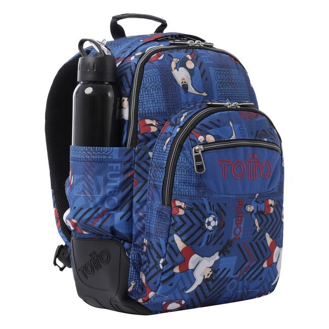 School Backpack - Crayoles- 3JH - Voetbalprint TOTTO