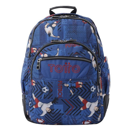 School Backpack - Crayoles- 3JH - Voetbalprint TOTTO