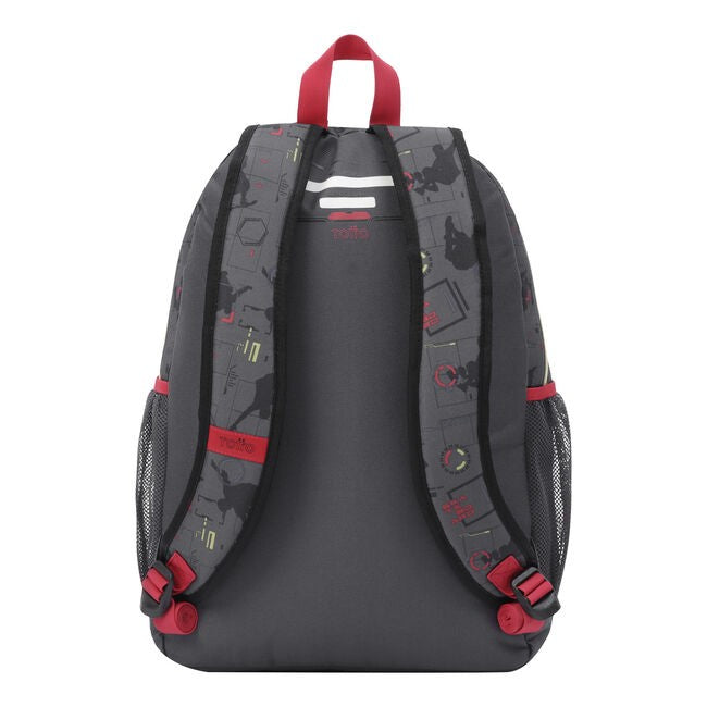 Großer Schul -Rucksack - Muska 3Y1L Totto