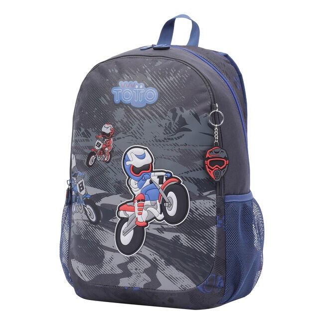 Mochila escolar grande - Kross 3Y2L Totto