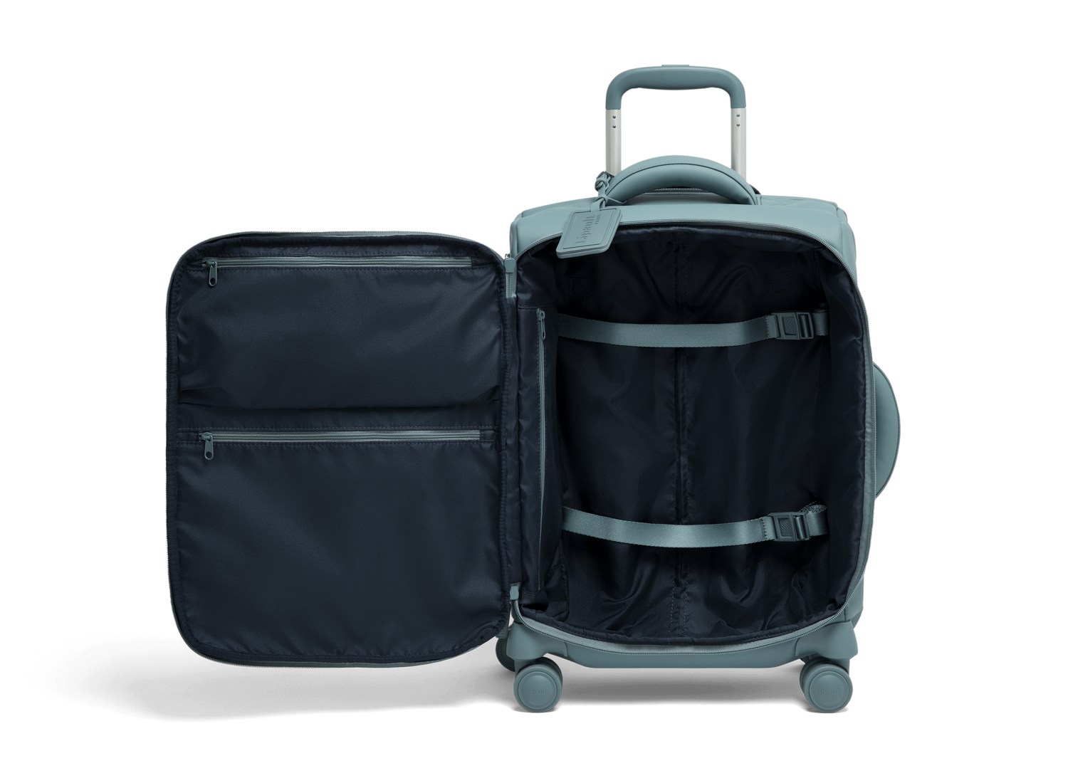 Suitcase LIPAULT "Lost in Berlin" Cabina 55cm Blue