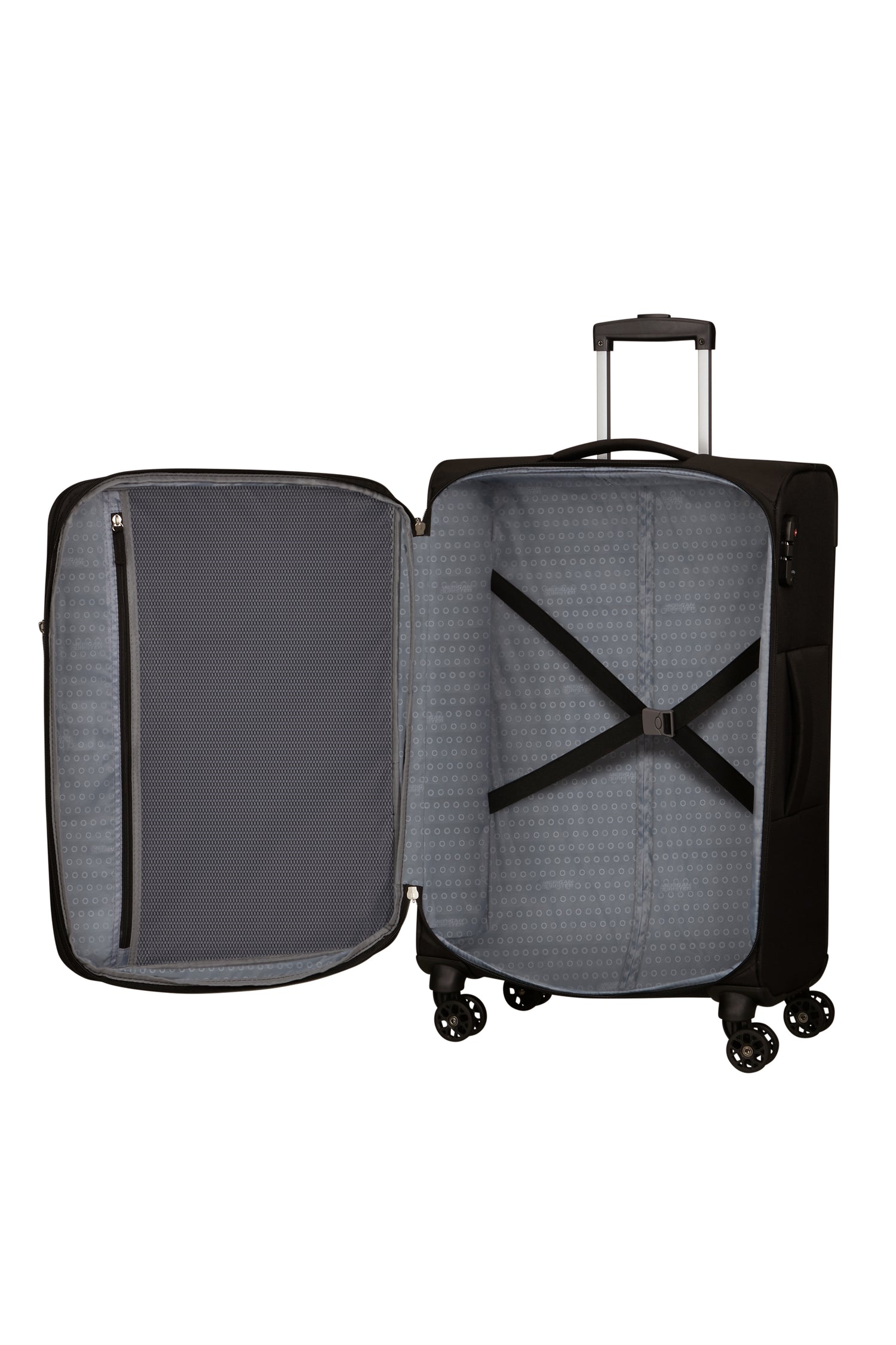 AMERICAN TOURISTER Uitbreidbare mediane koffer diep duik 68 cm