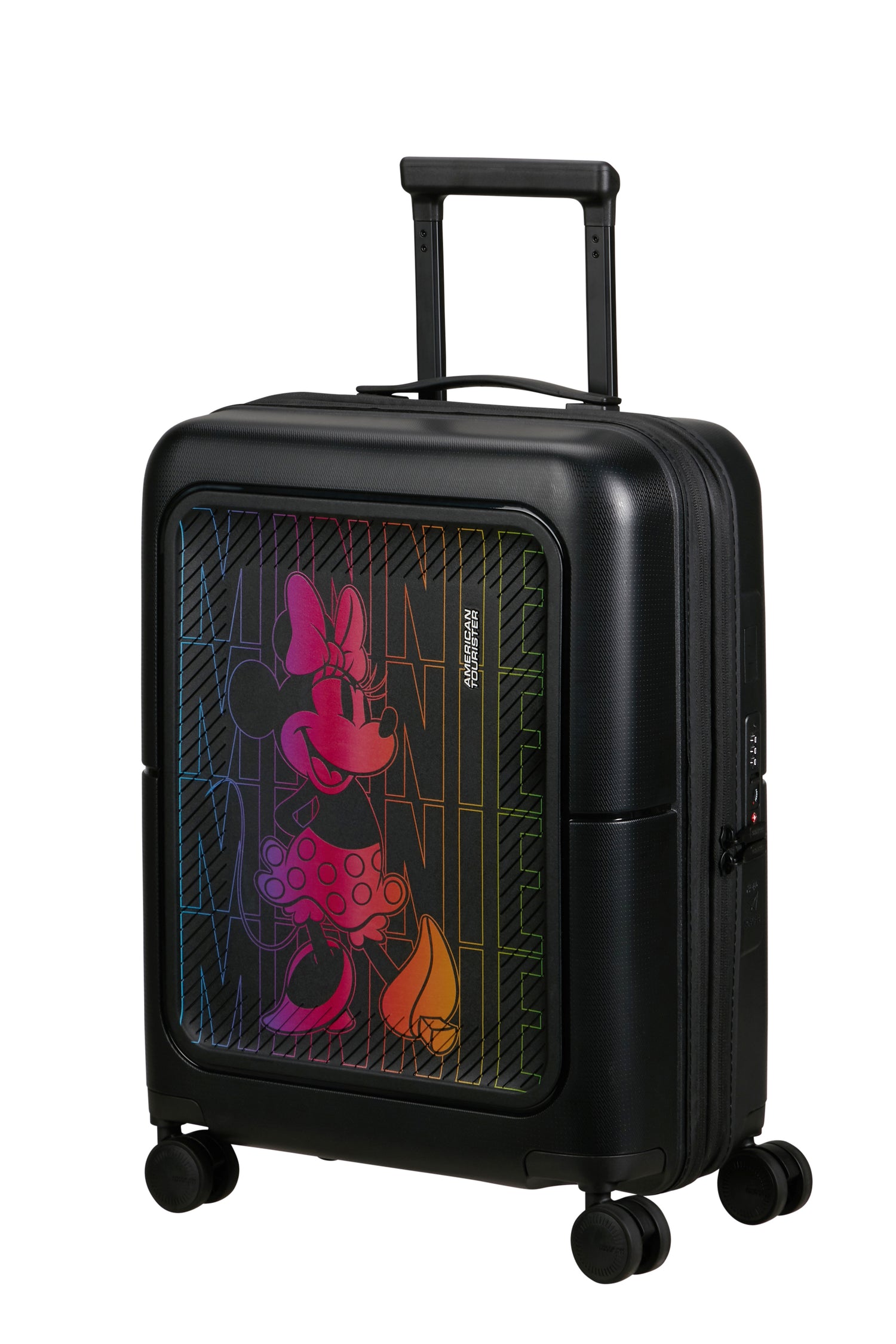 AMERICAN TOURISTER Walizka kabinowa Rozszerzalny Dashpop DISNEY - Minnie Neon Gradient