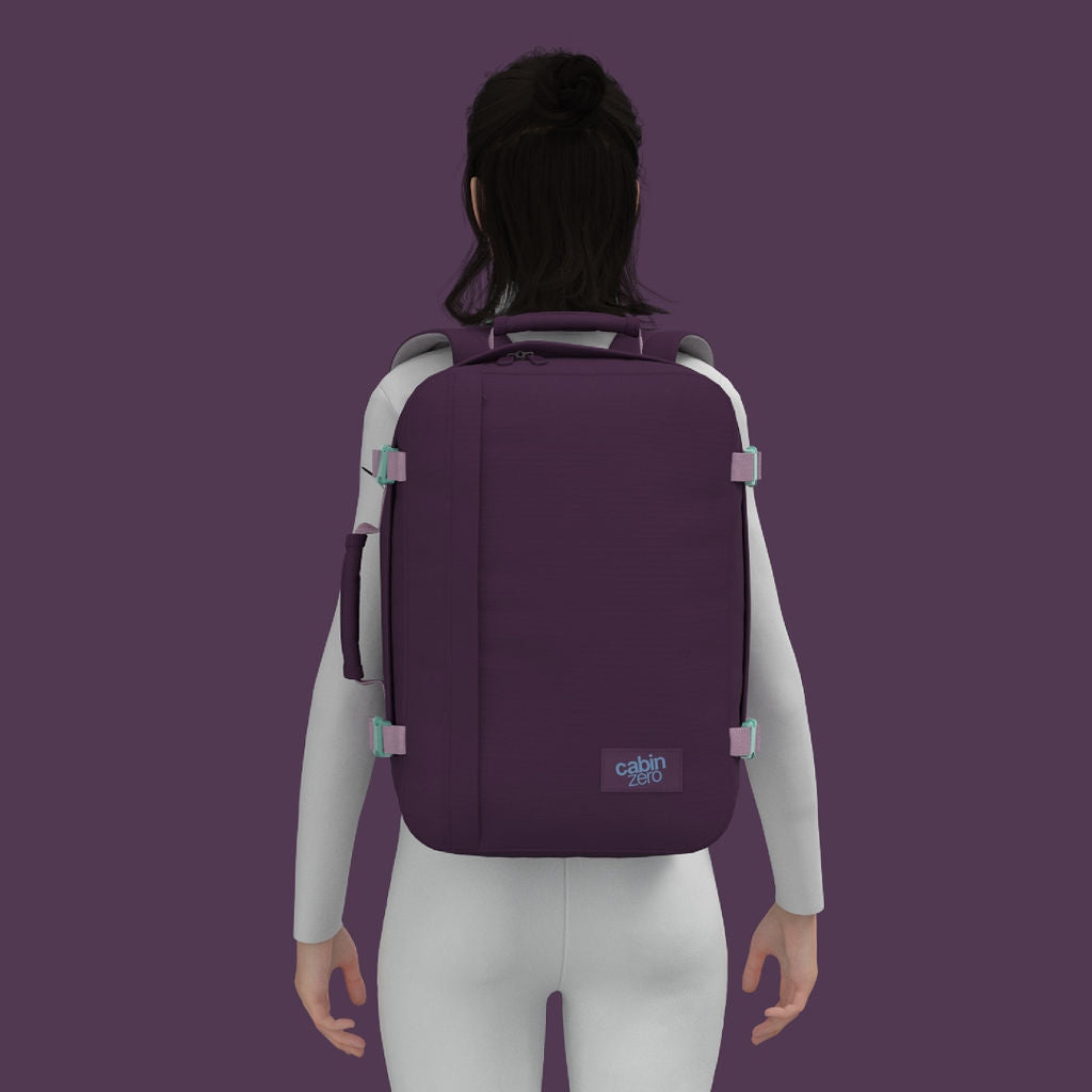 Mochila clássica 36L CabinZero - Midnight Purple