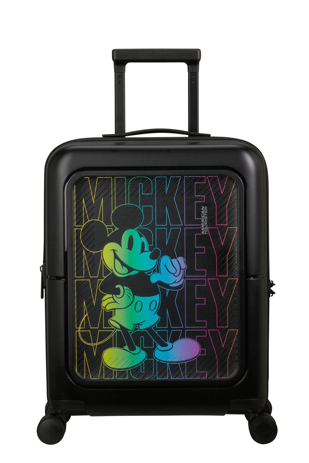 AMERICAN TOURISTER Kabinenkoffer Erweiterbares Dashpop DISNEY - Mickey Neon -Gradient