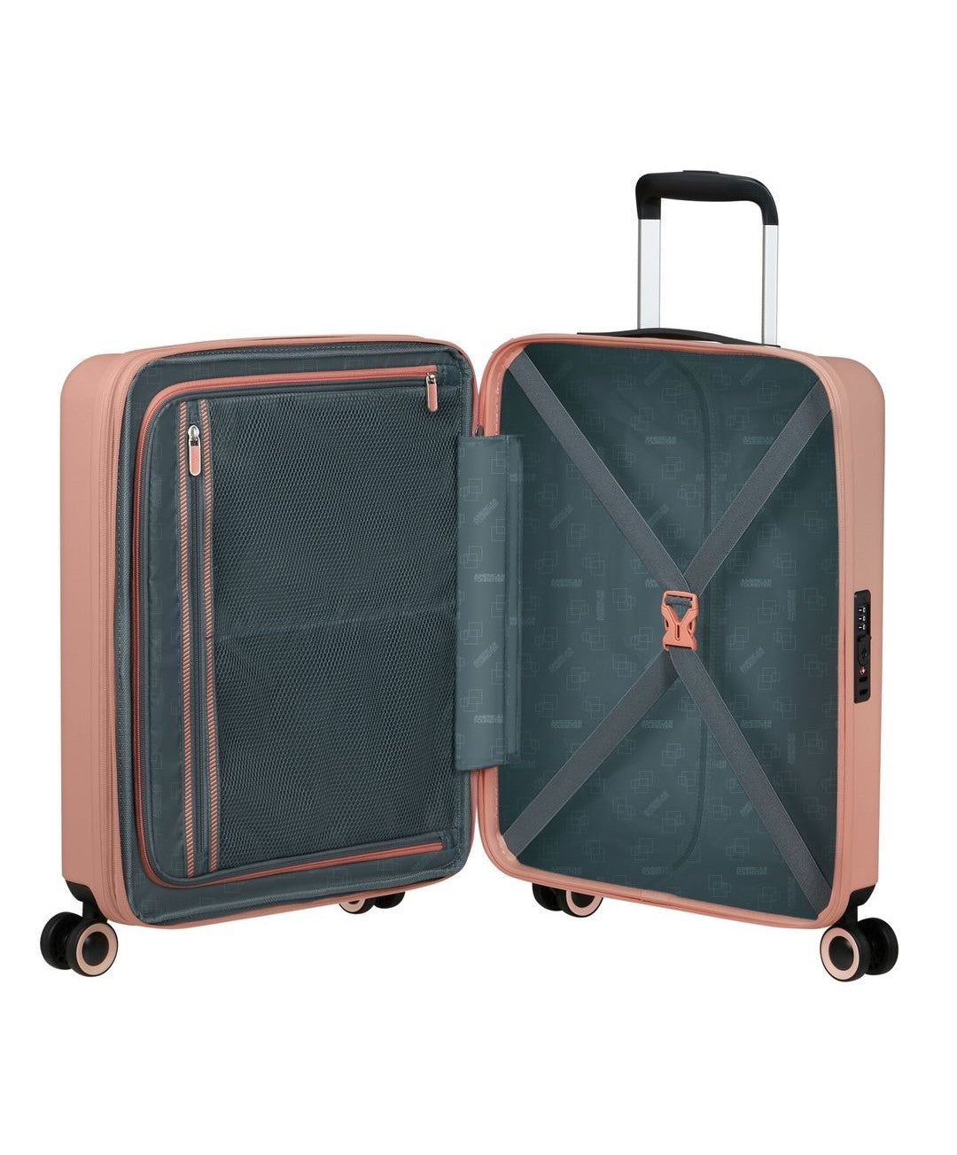 AMERICAN TOURISTER Walizka kabinowa Rozszerzalny Dynabelt 55 cm