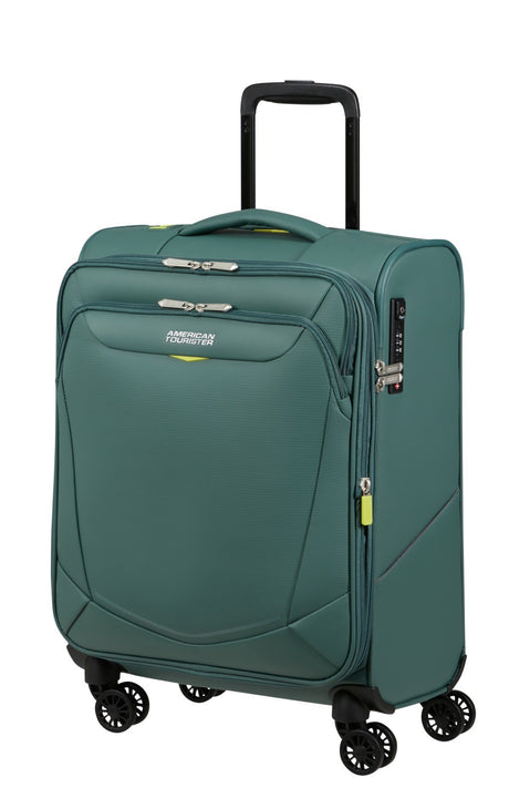 AMERICAN TOURISTER Kabinenkoffer Erweiterbares Summerride 55 cm - Ripstop -Gewebe