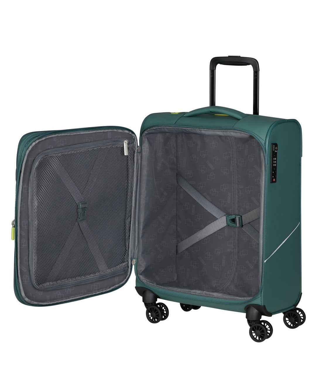 AMERICAN TOURISTER Cabin suitcase Extensible Summerride 55cm - Ripstop tissue