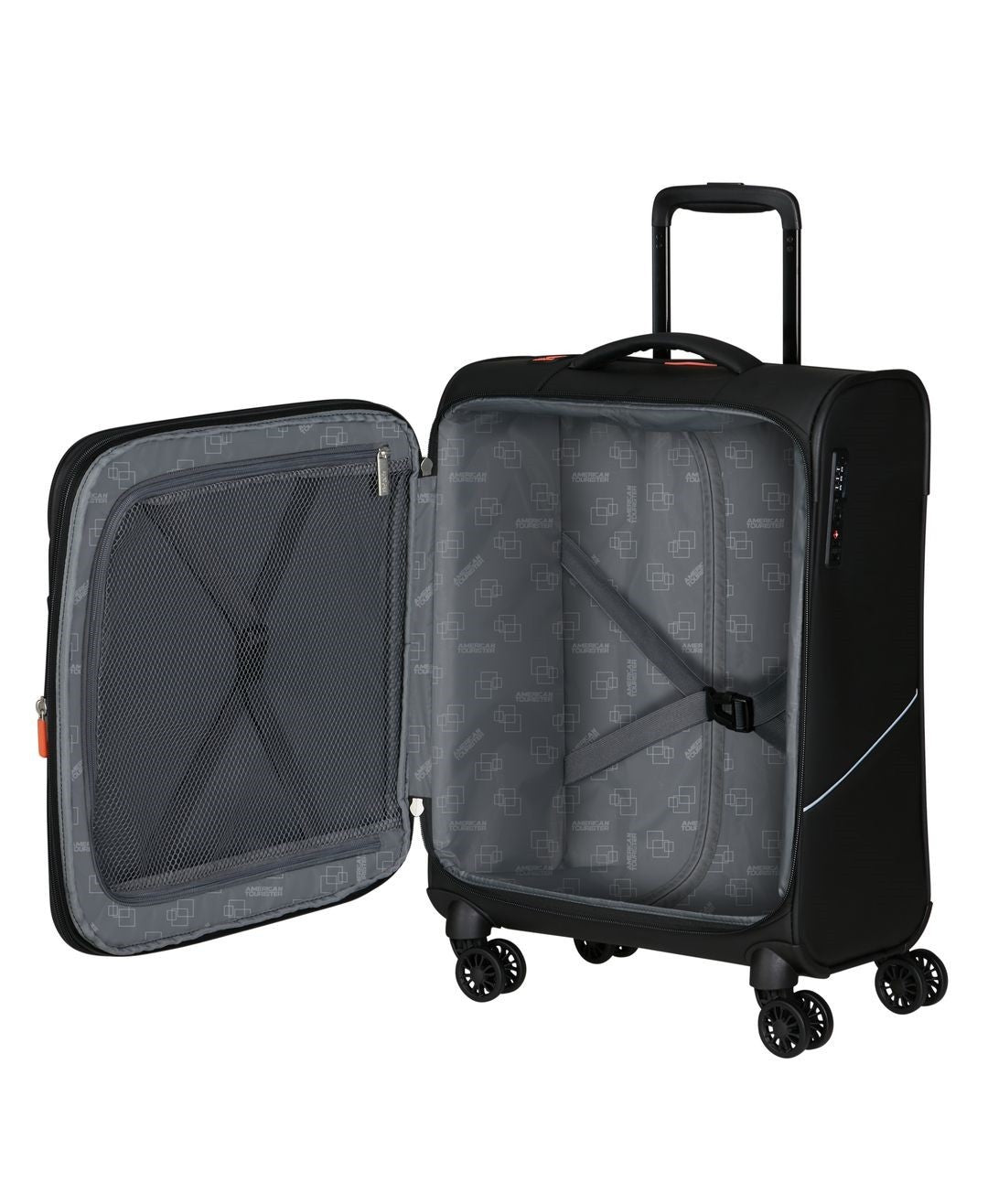 AMERICAN TOURISTER Cabin suitcase Extensible Summerride 55cm - Ripstop tissue