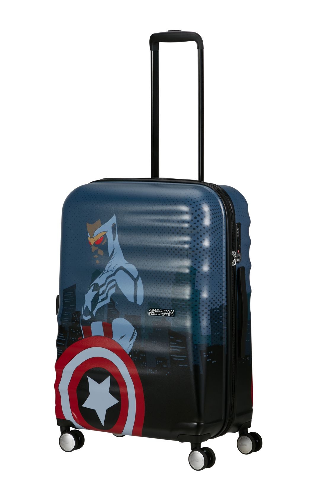 AMERICAN TOURISTER Mediana walizki Captain America C Wavebreaker 67 cm