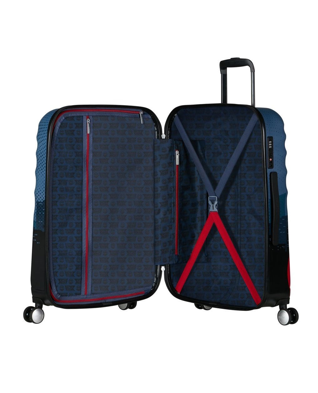 AMERICAN TOURISTER Mediana walizki Captain America C Wavebreaker 67 cm