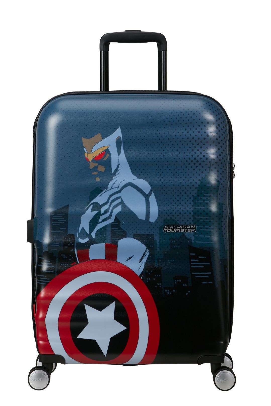 AMERICAN TOURISTER Mediana walizki Captain America C Wavebreaker 67 cm