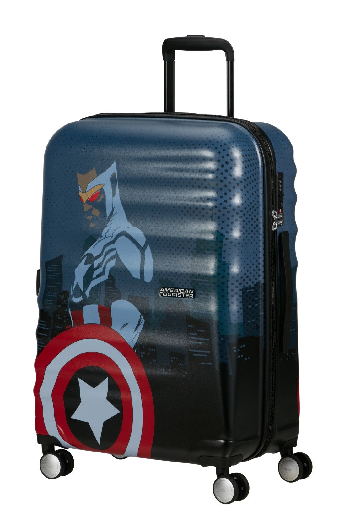 AMERICAN TOURISTER Mediana walizki Captain America C Wavebreaker 67 cm