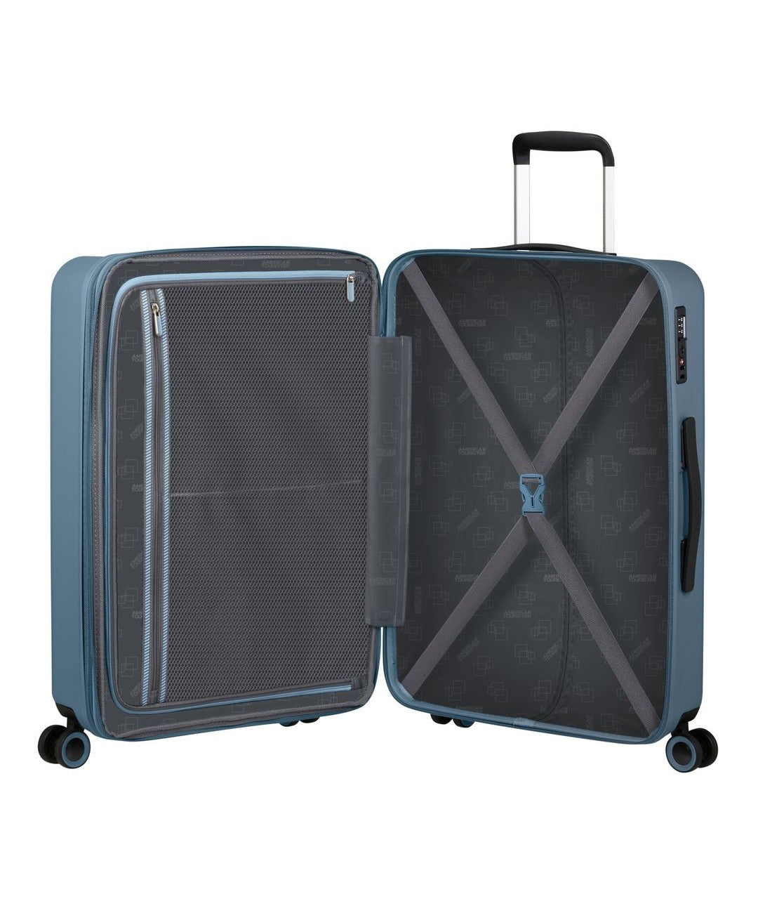 AMERICAN TOURISTER Dynabelt 66 cm valigia mediana estendibile