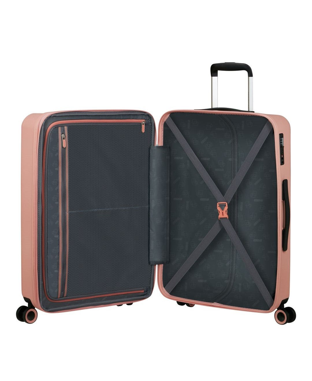 AMERICAN TOURISTER Dynabelt 66 cm valigia mediana estendibile