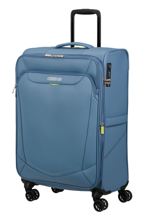 AMERICAN TOURISTER Extensible Median Suitcase Serheride 69cm - Ripstop -stof