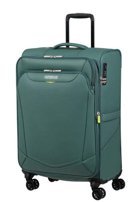 AMERICAN TOURISTER Extensible Median Suitcase Serheride 69cm - Ripstop -stof