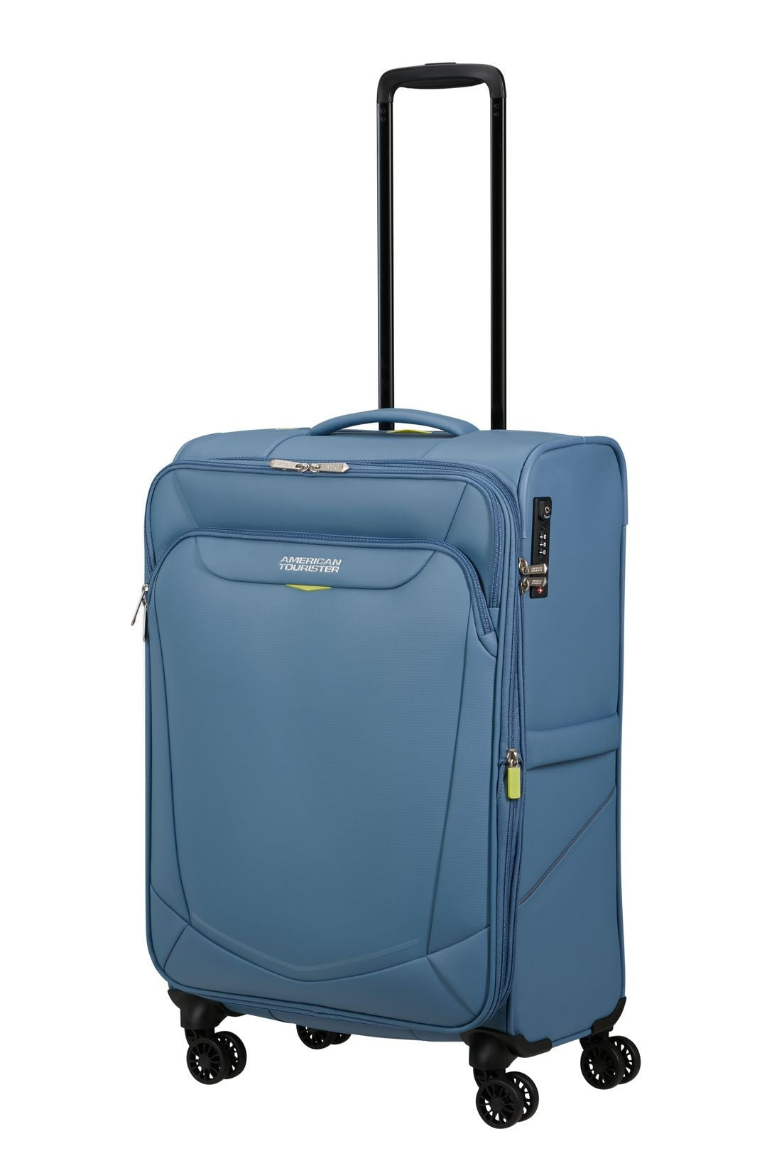 AMERICAN TOURISTER Erweiterbarer mittlerer Koffer Summerride 69 cm - Ripstop Stoff