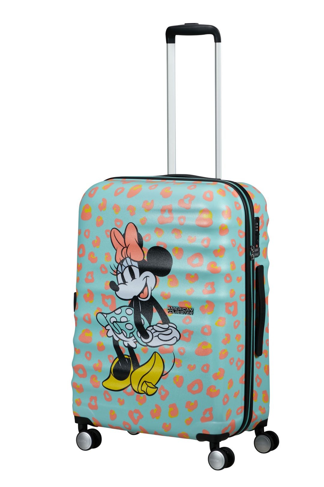 AMERICAN TOURISTER Median Koffer Minnie Pastell Dot Wavebreaker 67 cm