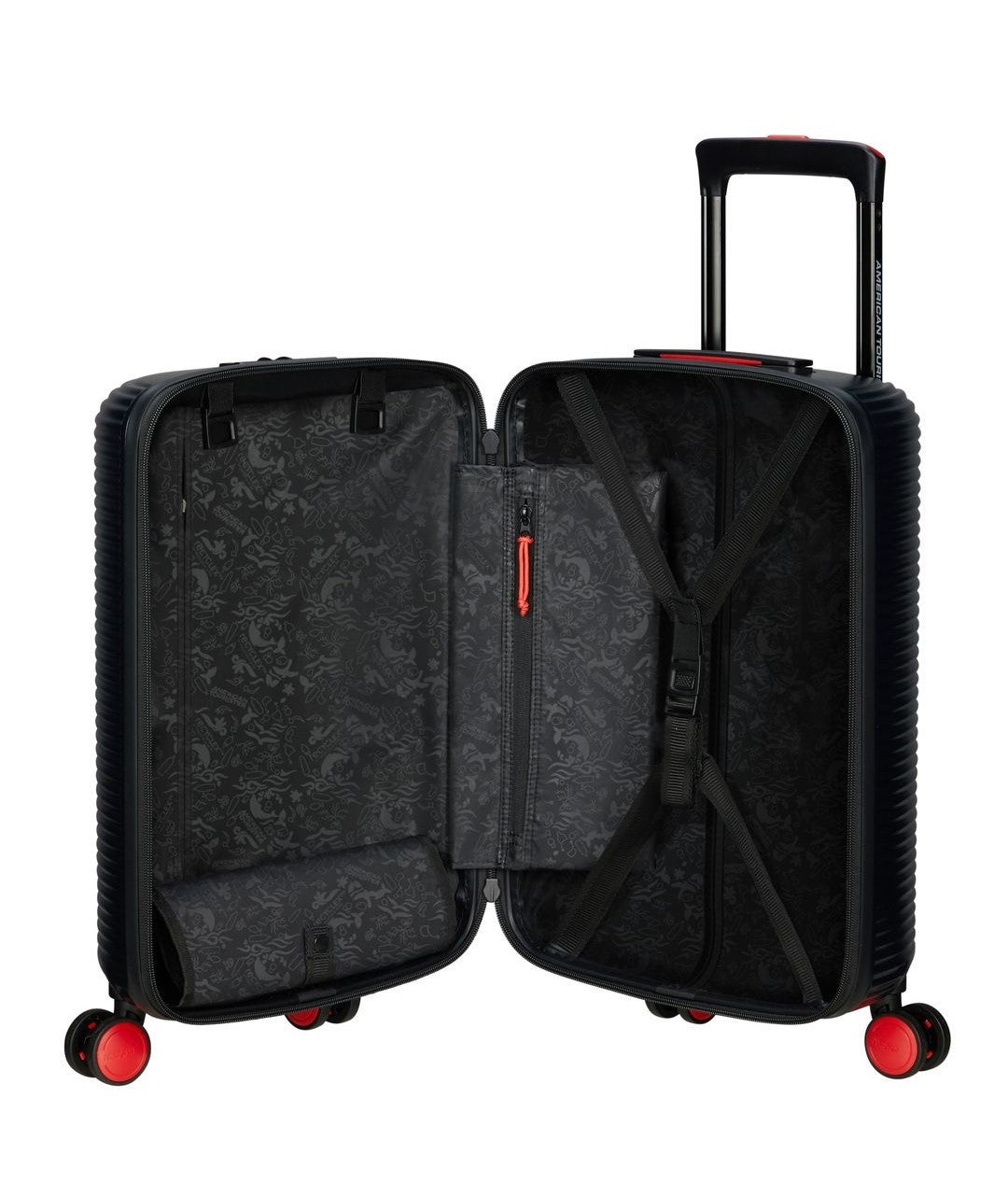 AMERICAN TOURISTER Pakiet wózka Rollio 52/18 cm i torba